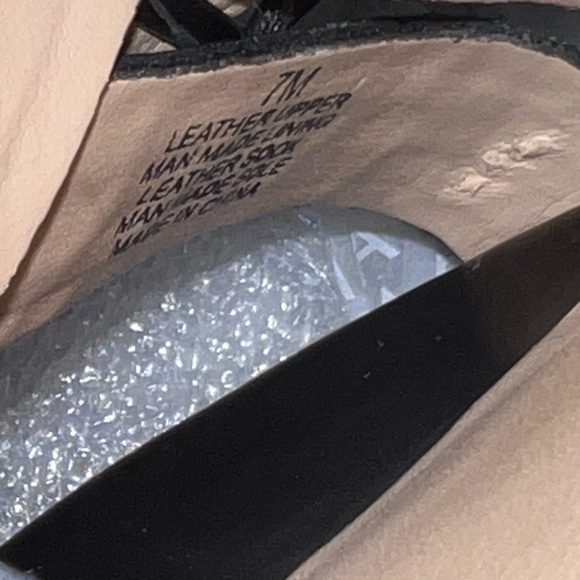 Antonio Melani black wedge sandals - Picture 11 of 13